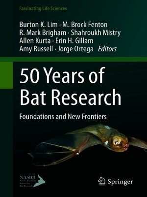 cover image of 50 Years of Bat Research